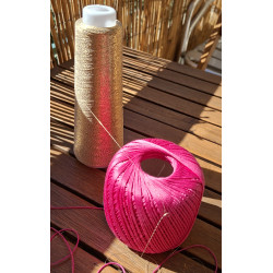 boucle d'oreille coeur crochet